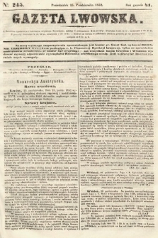 Gazeta Lwowska. 1852, nr 245