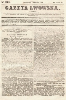 Gazeta Lwowska. 1852, nr 248