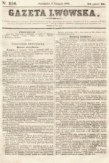 Gazeta Lwowska. 1852, nr 256
