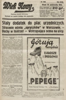 Wiek Nowy : popularny dziennik ilustrowany. 1928, nr 8208