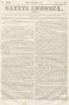 Gazeta Lwowska. 1852, nr 260