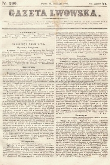 Gazeta Lwowska. 1852, nr 266