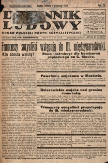 Dziennik Ludowy : organ Polskiej Partyi Socyalistycznej. 1921, nr 1