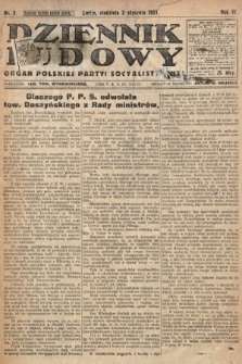 Dziennik Ludowy : organ Polskiej Partyi Socyalistycznej. 1921, nr 2
