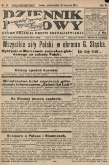 Dziennik Ludowy : organ Polskiej Partyi Socyalistycznej. 1921, nr 26