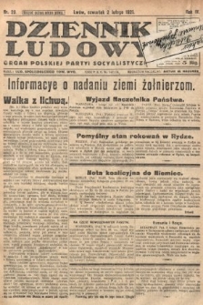 Dziennik Ludowy : organ Polskiej Partyi Socyalistycznej. 1921, nr 28