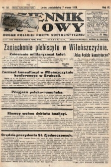 Dziennik Ludowy : organ Polskiej Partyi Socyalistycznej. 1921, nr 56