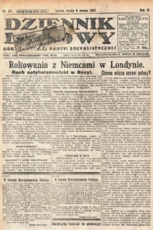 Dziennik Ludowy : organ Polskiej Partyi Socyalistycznej. 1921, nr 57