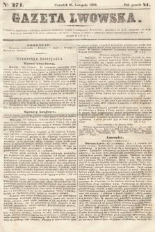 Gazeta Lwowska. 1852, nr 271