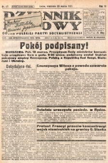 Dziennik Ludowy : organ Polskiej Partyi Socyalistycznej. 1921, nr 67