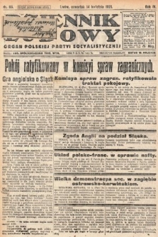 Dziennik Ludowy : organ Polskiej Partyi Socyalistycznej. 1921, nr 86