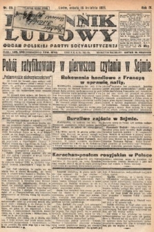Dziennik Ludowy : organ Polskiej Partyi Socyalistycznej. 1921, nr 88