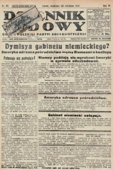 Dziennik Ludowy : organ Polskiej Partyi Socyalistycznej. 1921, nr 95
