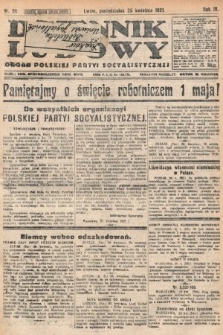 Dziennik Ludowy : organ Polskiej Partyi Socyalistycznej. 1921, nr 96