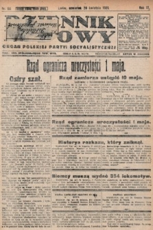 Dziennik Ludowy : organ Polskiej Partyi Socyalistycznej. 1921, nr 98