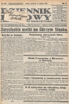 Dziennik Ludowy : organ Polskiej Partyi Socyalistycznej. 1921, nr 128
