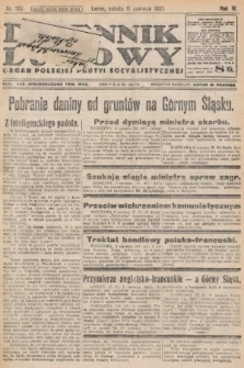 Dziennik Ludowy : organ Polskiej Partyi Socyalistycznej. 1921, nr 136