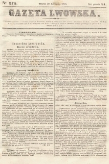 Gazeta Lwowska. 1852, nr 275
