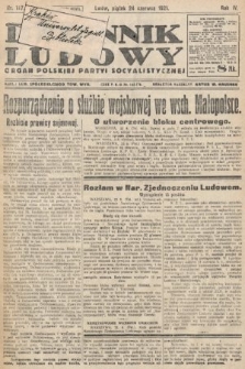 Dziennik Ludowy : organ Polskiej Partyi Socyalistycznej. 1921, nr 147