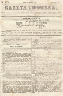 Gazeta Lwowska. 1852, nr 278