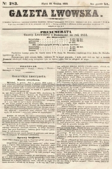 Gazeta Lwowska. 1852, nr 283