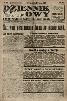 Dziennik Ludowy : organ Polskiej Partji Socjalistycznej. 1923, nr 32