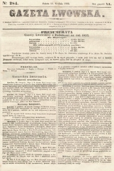 Gazeta Lwowska. 1852, nr 284