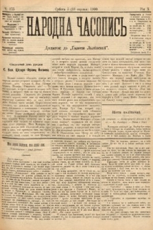 Народна Часопись : додаток до Ґазети Львівскої. 1900, ч. 175