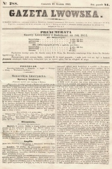 Gazeta Lwowska. 1852, nr 288