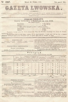 Gazeta Lwowska. 1852, nr 297