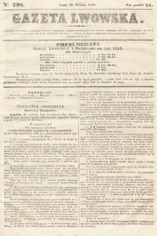 Gazeta Lwowska. 1852, nr 298