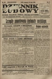 Dziennik Ludowy : organ Polskiej Partji Socjalistycznej. 1923, nr 107