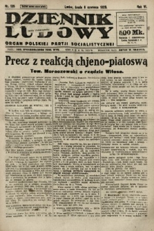 Dziennik Ludowy : organ Polskiej Partji Socjalistycznej. 1923, nr 125