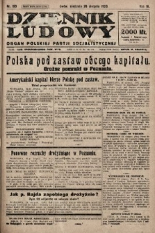 Dziennik Ludowy : organ Polskiej Partji Socjalistycznej. 1923, nr 193