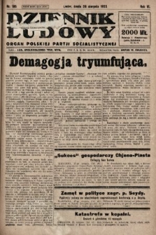 Dziennik Ludowy : organ Polskiej Partji Socjalistycznej. 1923, nr 195