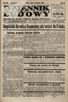 Dziennik Ludowy : organ Polskiej Partji Socjalistycznej. 1923, nr 280