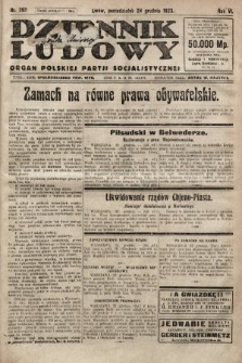Dziennik Ludowy : organ Polskiej Partji Socjalistycznej. 1923, nr 292