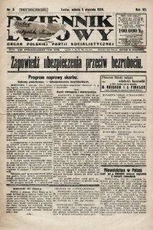 Dziennik Ludowy : organ Polskiej Partji Socjalistycznej. 1924, nr 3