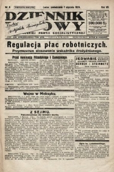 Dziennik Ludowy : organ Polskiej Partji Socjalistycznej. 1924, nr 5