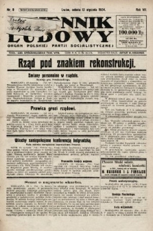 Dziennik Ludowy : organ Polskiej Partji Socjalistycznej. 1924, nr 9