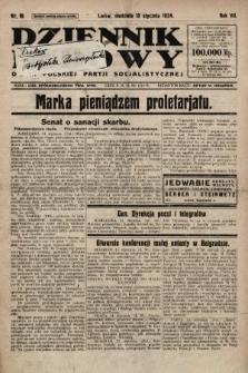 Dziennik Ludowy : organ Polskiej Partji Socjalistycznej. 1924, nr 10