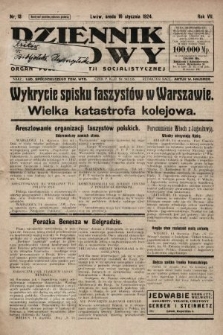 Dziennik Ludowy : organ Polskiej Partji Socjalistycznej. 1924, nr 12