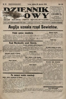 Dziennik Ludowy : organ Polskiej Partji Socjalistycznej. 1924, nr 21