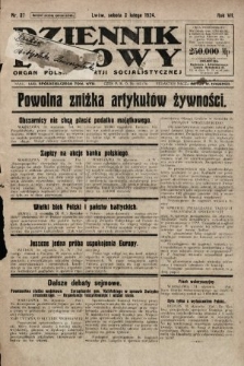 Dziennik Ludowy : organ Polskiej Partji Socjalistycznej. 1924, nr 27
