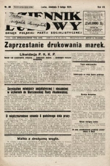 Dziennik Ludowy : organ Polskiej Partji Socjalistycznej. 1924, nr 28