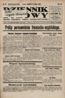 Dziennik Ludowy : organ Polskiej Partji Socjalistycznej. 1924, nr 33