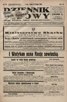 Dziennik Ludowy : organ Polskiej Partji Socjalistycznej. 1924, nr 35