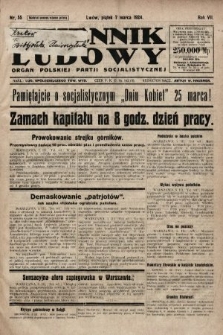 Dziennik Ludowy : organ Polskiej Partji Socjalistycznej. 1924, nr 55