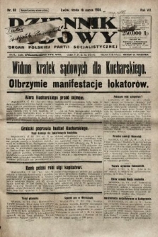 Dziennik Ludowy : organ Polskiej Partji Socjalistycznej. 1924, nr 65