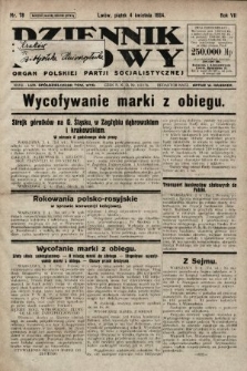Dziennik Ludowy : organ Polskiej Partji Socjalistycznej. 1924, nr 78